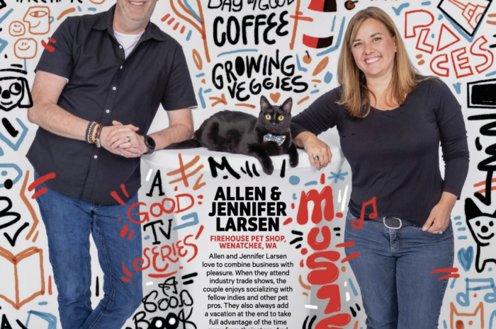 Allen und Jennifer Larsen finden Balance, indem sie Geschäftliches mit Vergnügen verbinden.